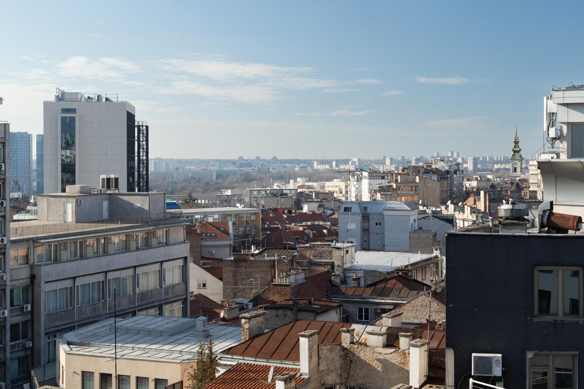 Lumiere Hotel Belgrád Kültér fotó